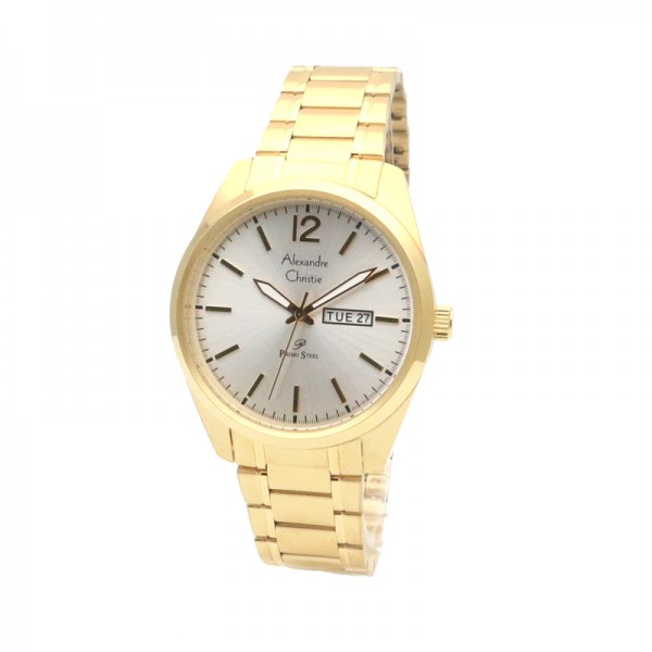 Alexandre Christie AC 1012 Gold White Man MEBGPSL